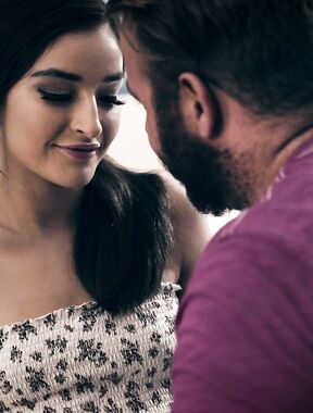 Exotic Gal With Natural Breasts Takes Good Care Of Brock's Cock photos (Emily Willis)