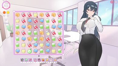 TSUNDERE MILFIN [HENTAI game] my muslim boss's underwear