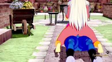 Pokemon Furry Hentai - Threesome Blaziken and Deerling suck Lucario's cock then he fucks them