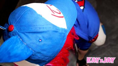 Lynx from Fortnite can't stop SQUIRTING on my dick!