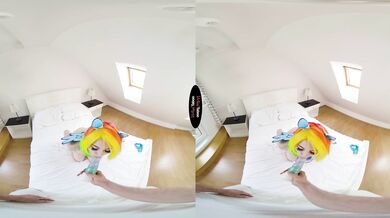 VIRTUAL TABOO - Colorful Haired Busty Beauty