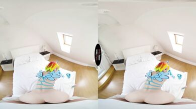 VIRTUAL TABOO - Colorful Haired Busty Beauty