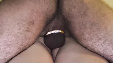 Anal training for gaping asshole but her ass was very tight for my big cock she couldn't handle it