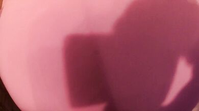 Spanking+Doggy fucking my daughter's friend, cum on her ass