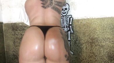 Halloween special huge ass compilation big pussy and anal plug