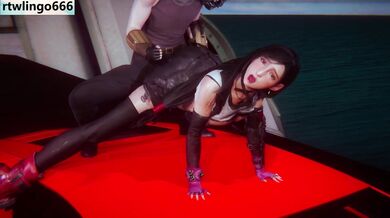 Tifa intense sex on the car roof - exclusive production
