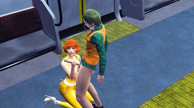 April O’Neil from Mutant Ninja Turtles anal fuck