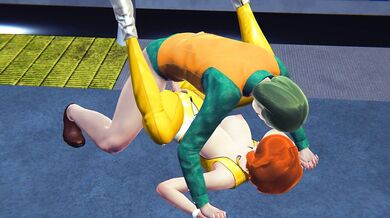 April O’Neil from Mutant Ninja Turtles anal fuck