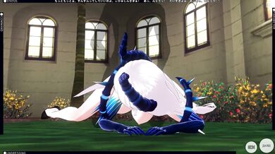 3D HENTAI Fuck Diabla and cum in her ass