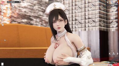 Honey Select 2:Furious sex with beautiful nurse lady in the hotel lobby