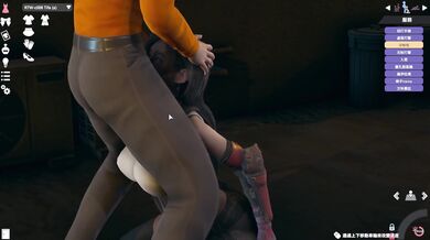 Honey Select 2:Hot sex with Tifa in the alley