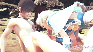 Frozen - Elsa Blowjob with cum in her mouth and swallow