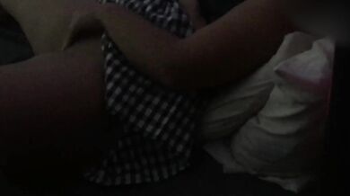 He caught me masturbating, I let him watch and make him cum for me too