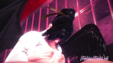 High School DxD Hentai - Akeno Himemija is fucked until cums in her pussy