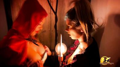 Halloween with Katerina Hartlova and Domii