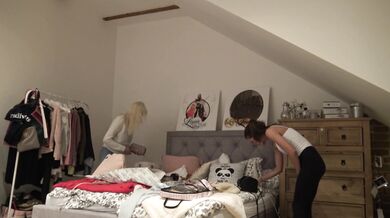 Big Tits teen Babes House Party