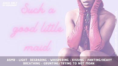 My good little maid | AUDIO ONLY | F4M