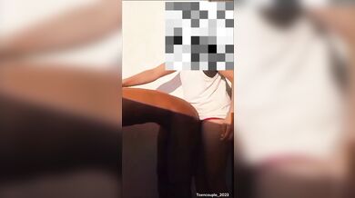 سادية عربية ترغم عبدها على ممارسة الجنس الشرجي في الشرفة