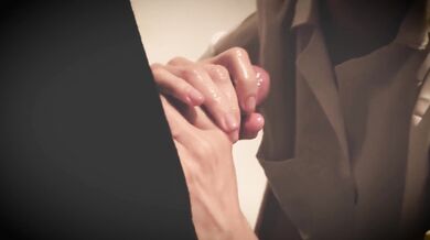 A married nurse helps a patient at the sperm clinic.