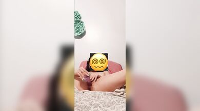 Risky masturbation almost caught
