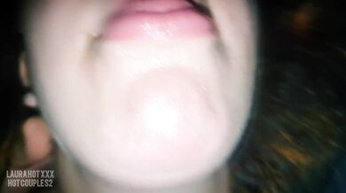 She sucks deliciously, sits with her pink pussy on my dick, makes me cum in mouth like a whore