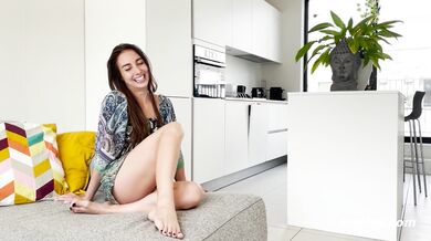 Ersties - Sexy Babe Ana B Goes Shopping & Masturbates in the Changing Room