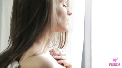 Tantalizing Brunette Janna Gets Butt Naked To Pleasure Her Hungry Snatch!