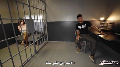 Alina Angel Have a Hard Night in Jail الينا انجل تنتاك بعنف في الحبس