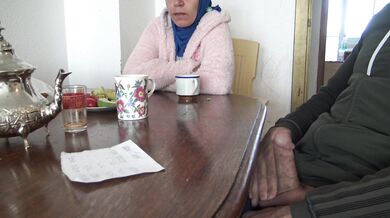 58-year-old moroccan mother masturbating with stepson