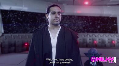 CUM WARS: Master YODA fucks Princess Leia