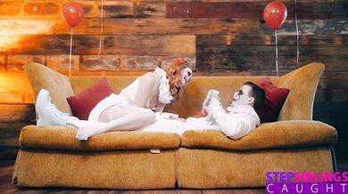 StepSiblingsCaught Halloween Tricks and Dicks Compilation