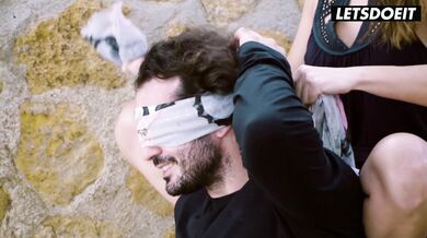 Naughty Babe Surprises Her Boyfriend With Her BFF At The Beach - LATINA MILF