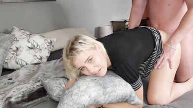 Blonde babe 1st time ANAL FUCK | PAINAL