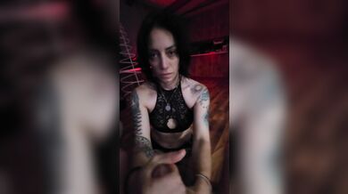 Anal slut ENVY X dicked down in fishnets after lingerie photoshoot