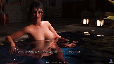 Hot Stepsister and Stepbro Enjoying Each Other at Night by the Pool - Life in Santa County