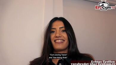 German nerd meets Latina milf on a user date and is allowed to fuck