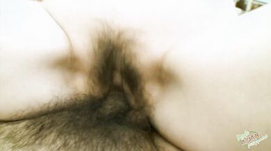 Pussy tease and penetration for the Japanese mom with hairy snatch