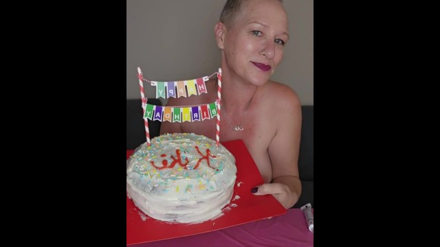 Baking My Birthday Cake