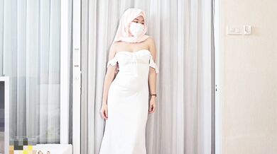 Stunning Hijab Try-On: Modern Dresses with a Twist.