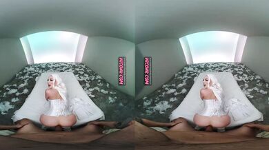 VR Conk Lily Larimar as Emma Frost in X-Men Sex Parody VR Porn