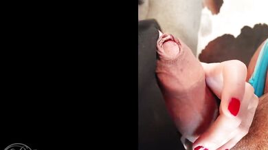 Hijab wearing hot wife gets a mouthful of cum , 2 cam full fetish video