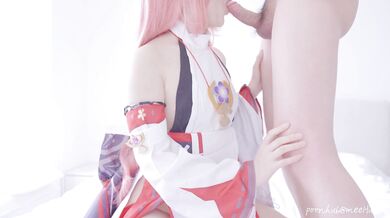 原神cosplay《八重神子：仙狐宫司异闻录》"宫司大人终究是露出了她的狐狸尾巴"