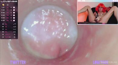 Kinky Leeloo masturbates using a vibrator and endoscope and gets a very wet orgasm - xxs pie