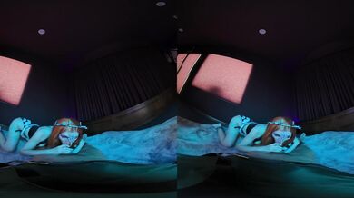 Redhead Maya Woulfe As TWILIGHT PRINCESS MIDNA Riding Your Big Cock VR Porn