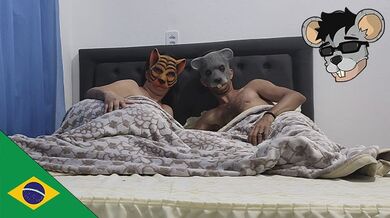 Sex in bed eating my dick enjoys with pussy, fucking hot couple's ass