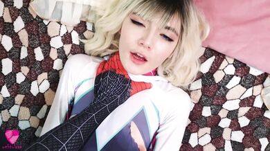 Sexy Spider-Man Multiverse: Miles Morales Passionately Fucked Gwen Stacy & filled her mouth with cum