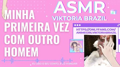 Minha primeira vez com outro homem ASMR Casada - Conto Erótico - corno - marido - esposa - menage