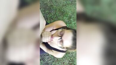 Brown slut wanted to get freaky at a public park