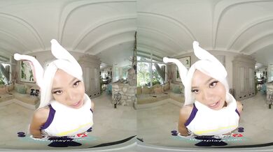 Asian Babe Vina Sky As MY HERO ACADEMIA MIRKO Wants Your Thick Dick VR Porn