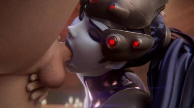 Overwatch Widowmaker face fuck - (Fpsblyck)